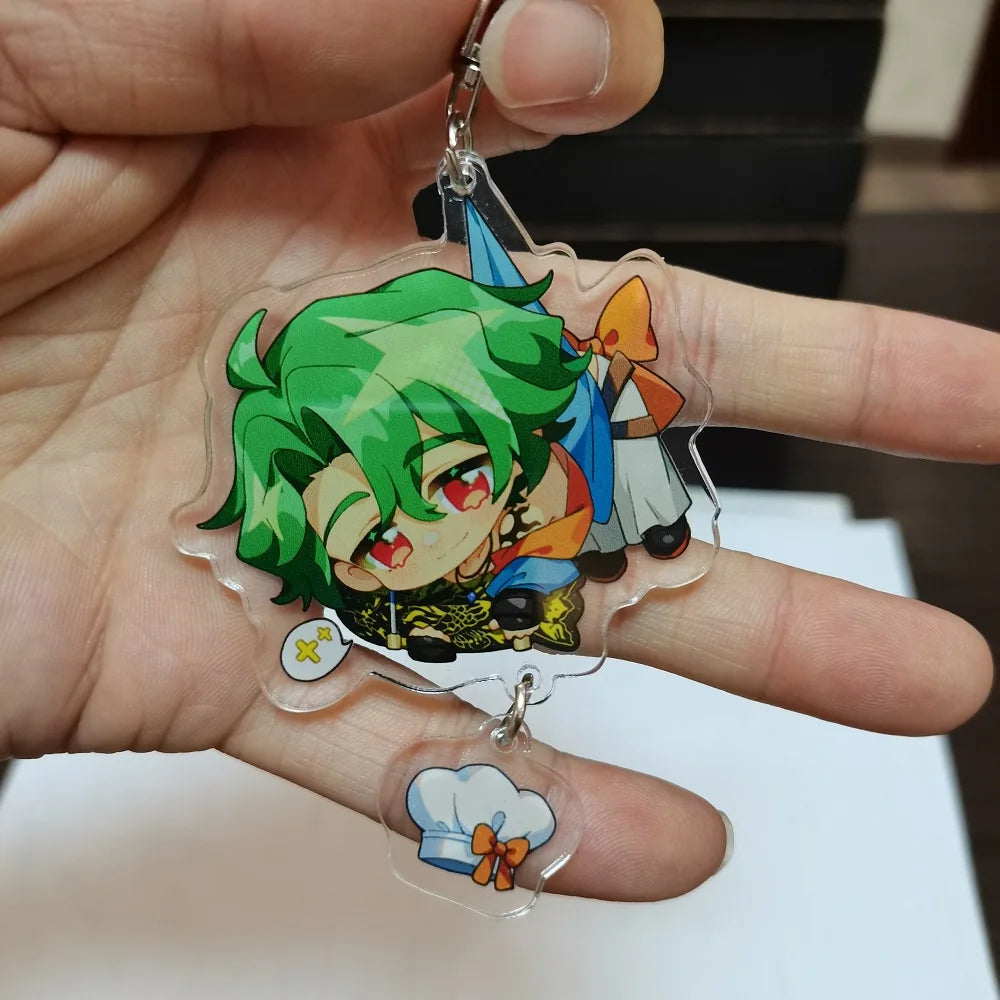 2021 Keychains SK8 The Infinity Reki Kyan Langa Hasegawa Miya Cherry Blossom Joe Anime Acrylic Key Ring Pendant Cutey Key Chain