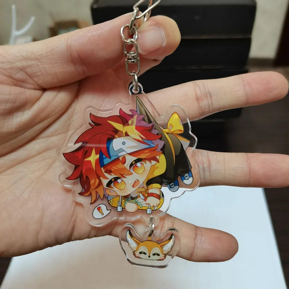 2021 Keychains SK8 The Infinity Reki Kyan Langa Hasegawa Miya Cherry Blossom Joe Anime Acrylic Key Ring Pendant Cutey Key Chain