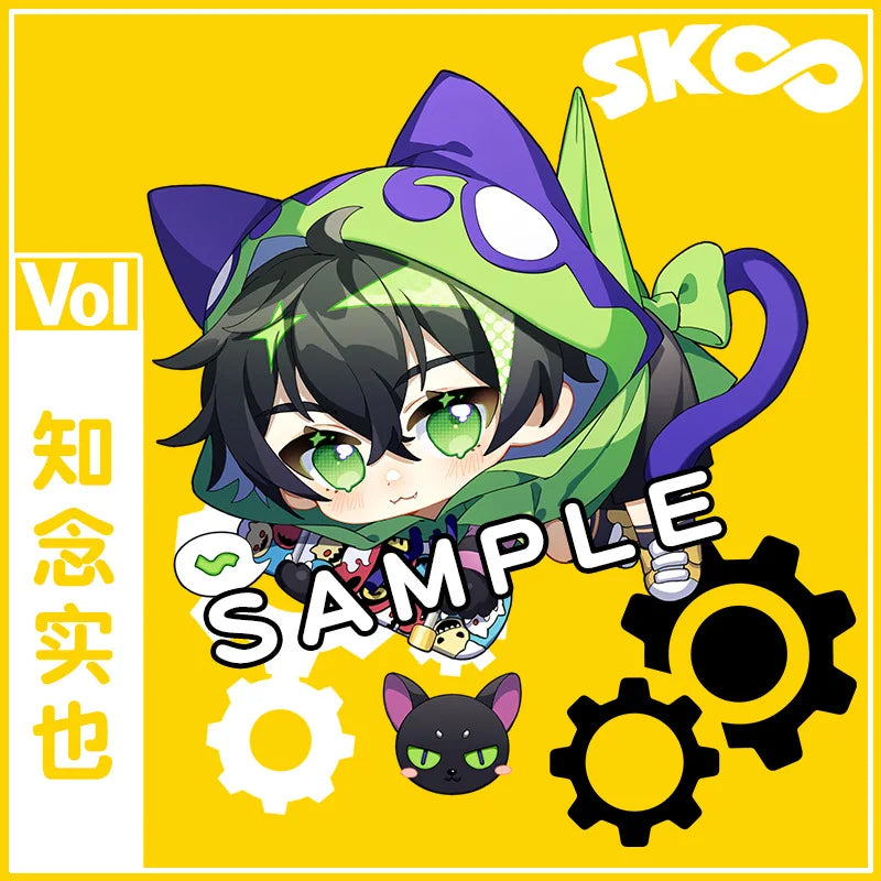 2021 Keychains SK8 The Infinity Reki Kyan Langa Hasegawa Miya Cherry Blossom Joe Anime Acrylic Key Ring Pendant Cutey Key Chain