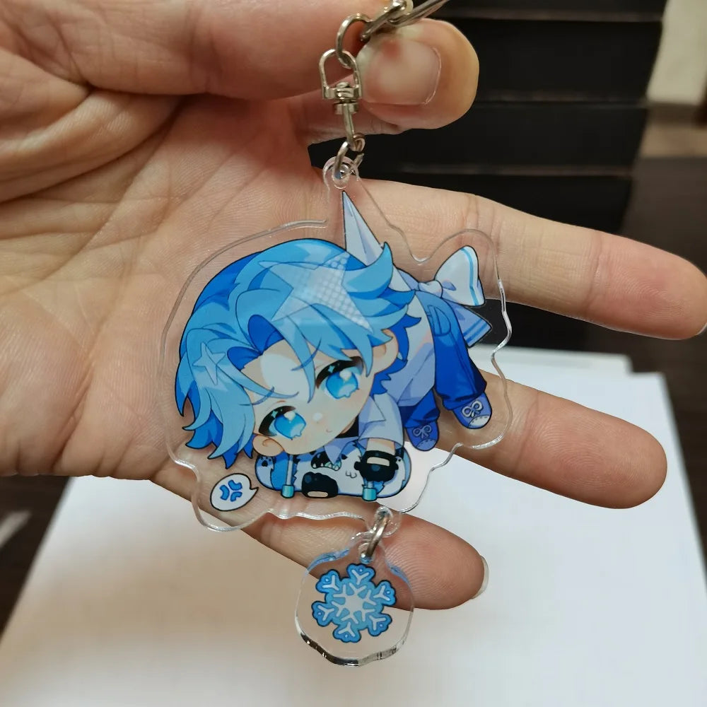 2021 Keychains SK8 The Infinity Reki Kyan Langa Hasegawa Miya Cherry Blossom Joe Anime Acrylic Key Ring Pendant Cutey Key Chain