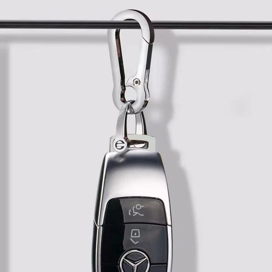 Car Key Ring Hanging Buckle Couple Key Chain Gift Waist Belt Clip Metal Keychain Stainless Steel Keyring Gourd Buckle