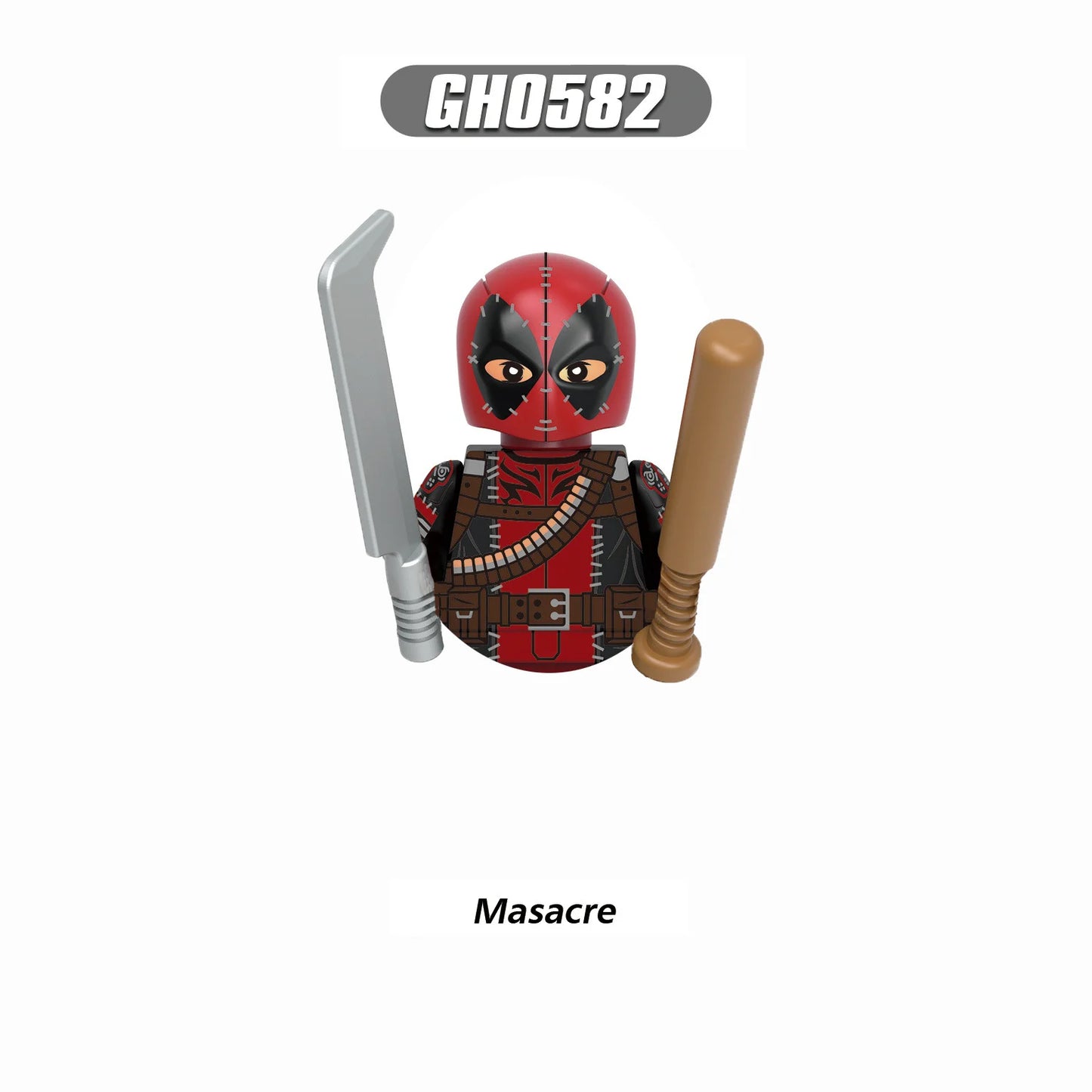 Hot toy Marvel Deadpool Wolverine Doctor Doom Building blocks Mini brick Toy X-Men Adult doll Children's holiday birthday gift