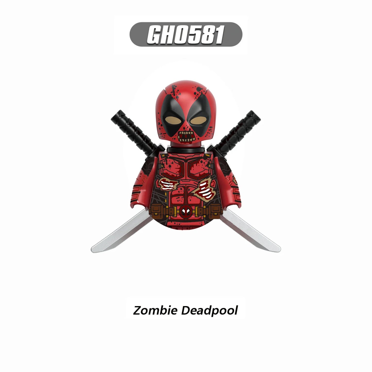 Hot toy Marvel Deadpool Wolverine Doctor Doom Building blocks Mini brick Toy X-Men Adult doll Children's holiday birthday gift