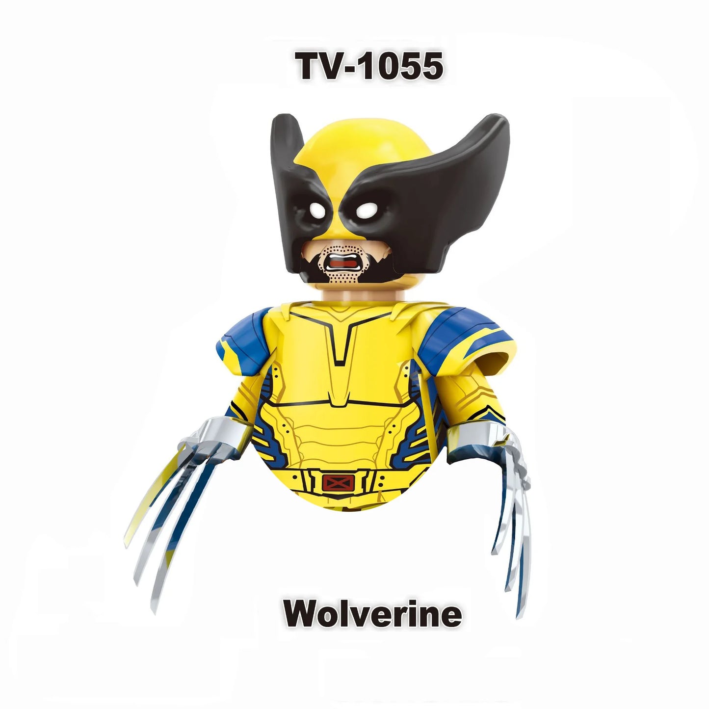 Hot toy Marvel Deadpool Wolverine Doctor Doom Building blocks Mini brick Toy X-Men Adult doll Children's holiday birthday gift