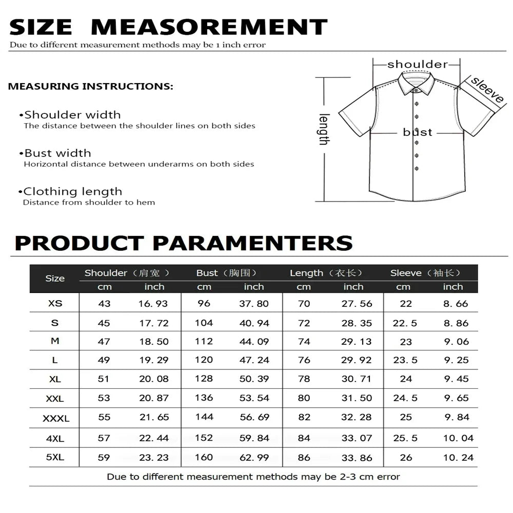 2025 New Short sleeved Shirt for Men's Summer, Thin, Trendy, Slimming, Business, and Casual Short sleeved Shirt