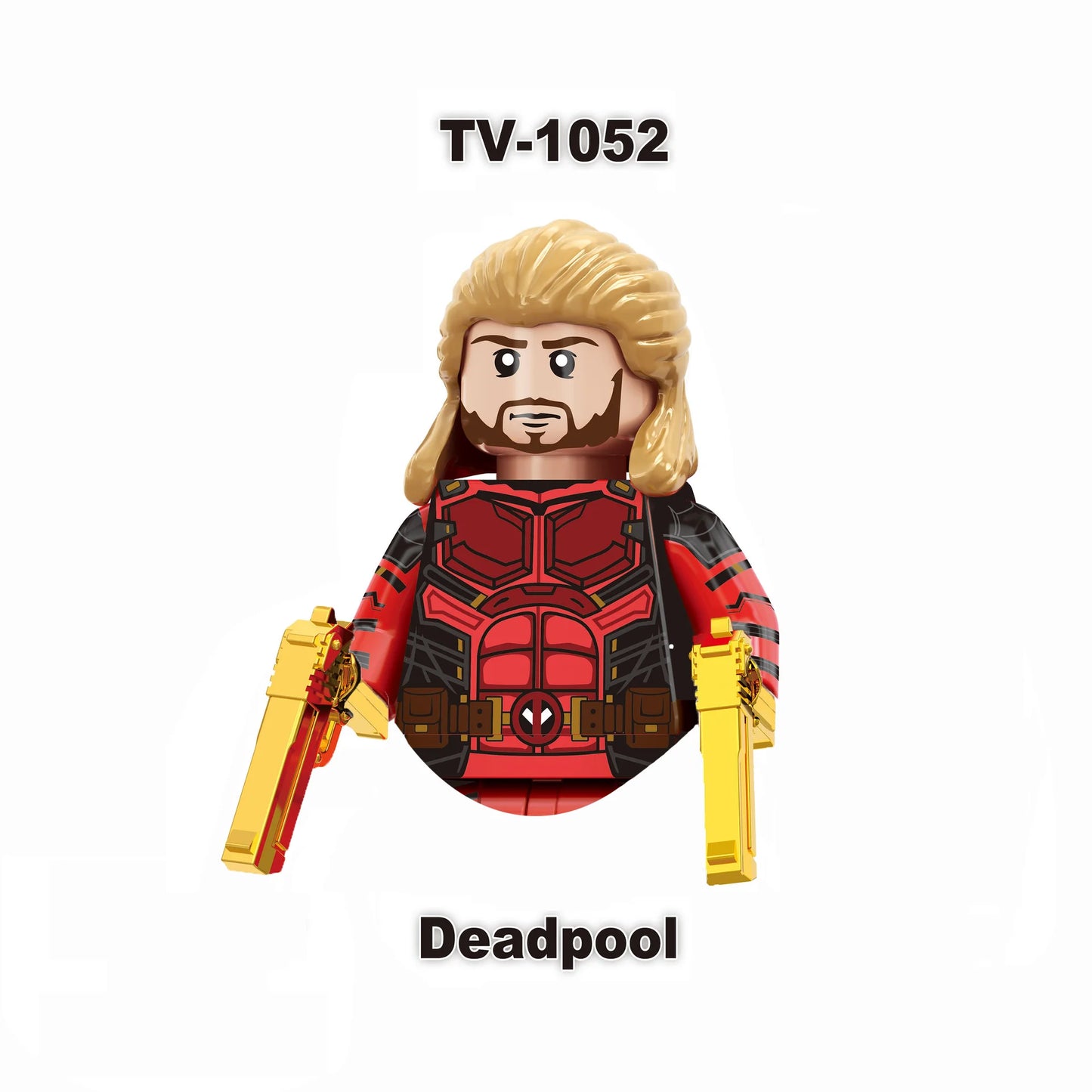 Hot toy Marvel Deadpool Wolverine Doctor Doom Building blocks Mini brick Toy X-Men Adult doll Children's holiday birthday gift