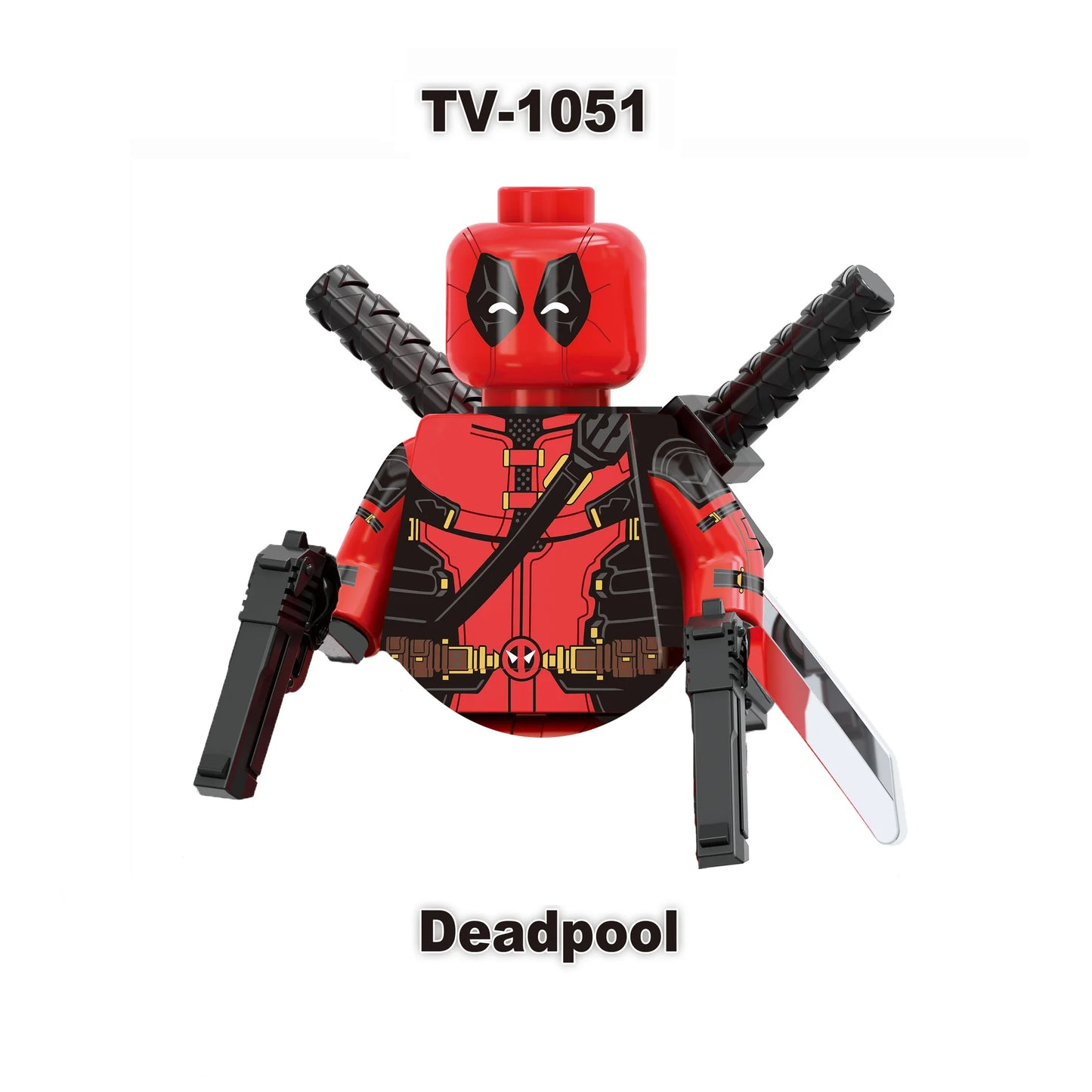 Hot toy Marvel Deadpool Wolverine Doctor Doom Building blocks Mini brick Toy X-Men Adult doll Children's holiday birthday gift